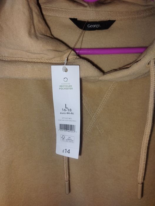 Nowa bluza z kapturem George rozm.L