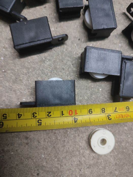 Roldanas de janela ou portas deslizantes