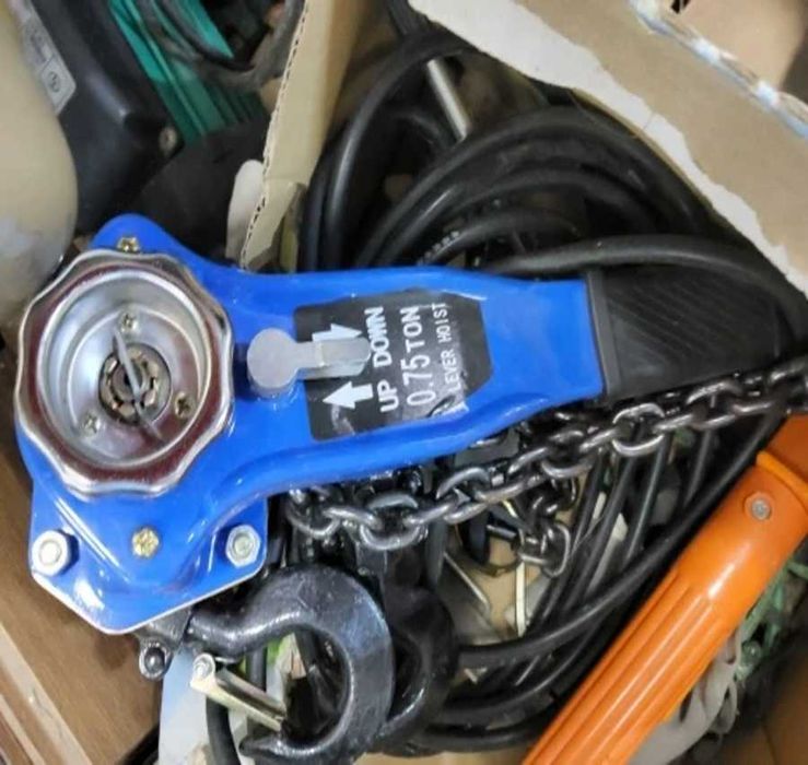 Ручная цепная таль 1T Лебедка с крюком, автомобильный подъемник