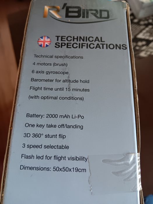 Drone R'Bird Black Master