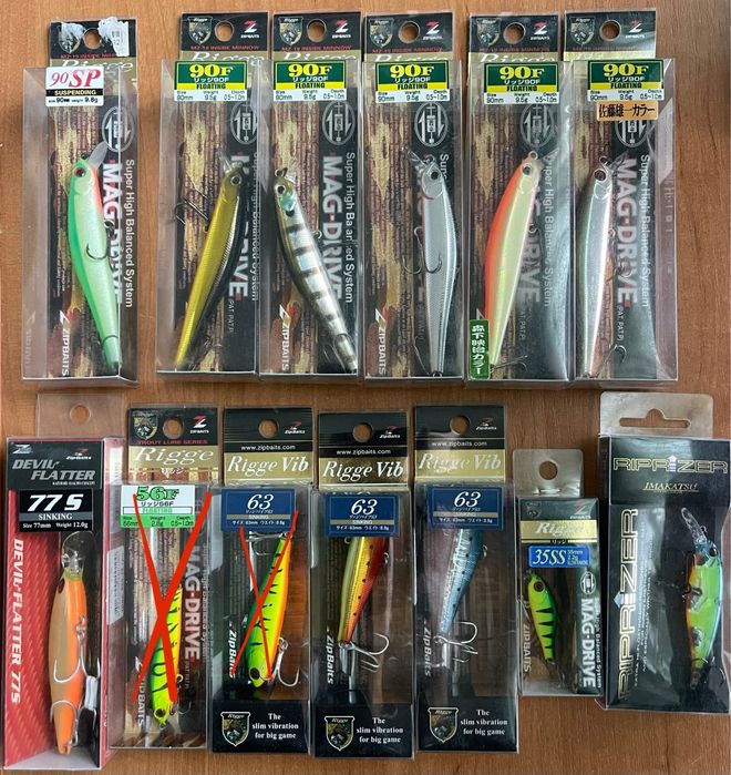 Воблер Zip Baits Rigge, Orbit, B-Switcher, DUO
