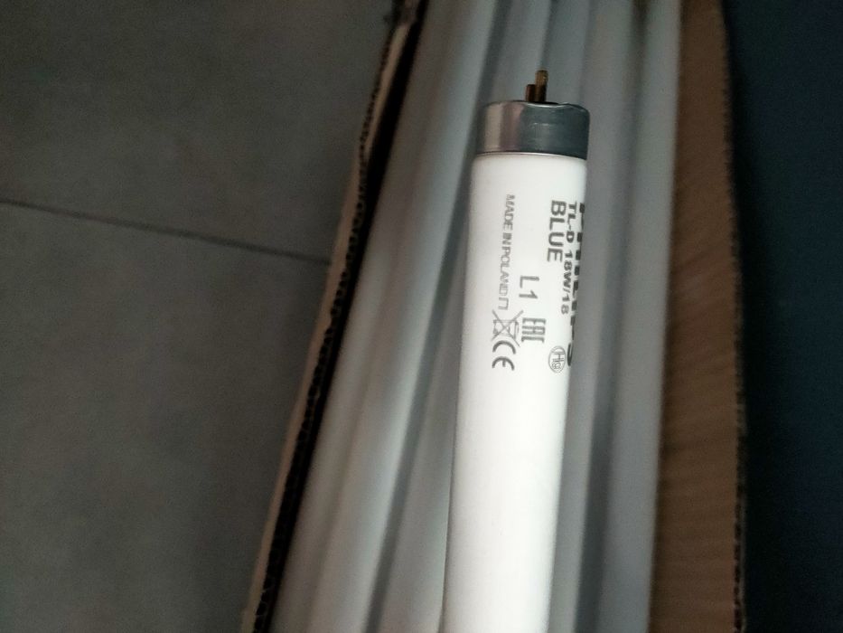 Świetlówka liniowa 60 cm Philips Blue TL-D 18W