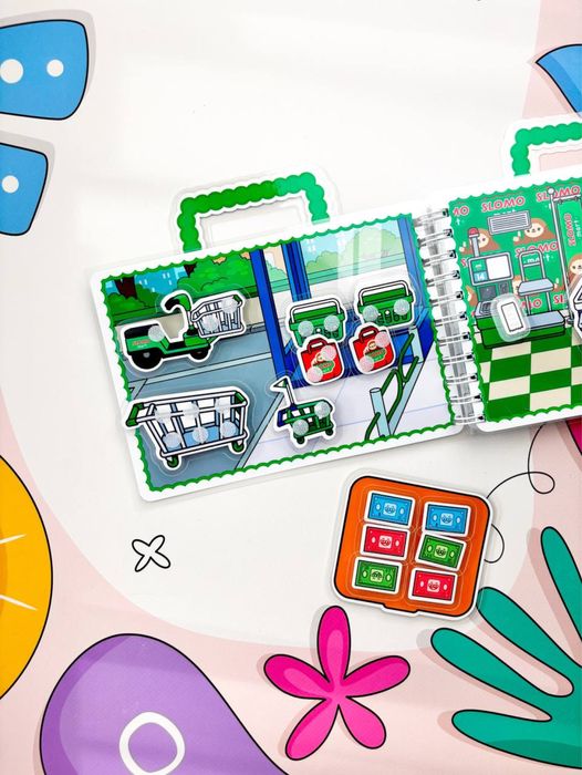 Toca boca supermarket/sklep, gry na rzepy/pusheen/demon hunters