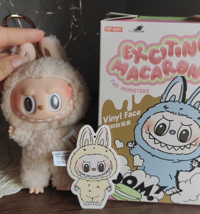 Lububu Exciting Macaron♡Soymilk Labubu Macarons Soymilk – LabuLove