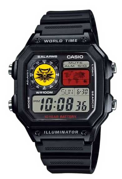 Casio Royale CUSTOM MOD – AE-1200WH – Twój projekt – Fabrycznie Nowy