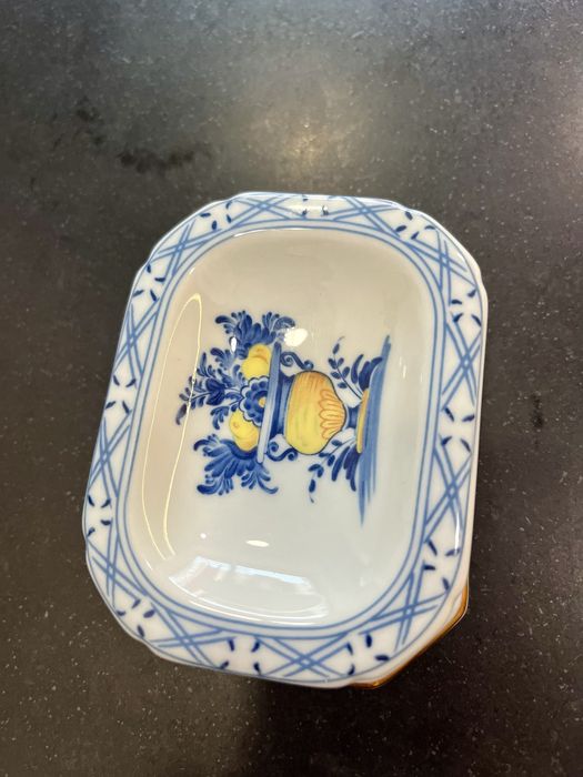Cinzeiro porcelana antigo Vista Alegre