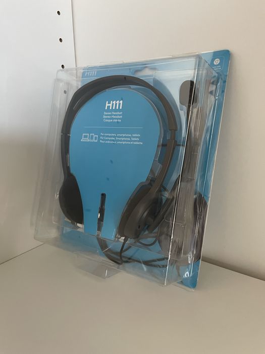 Słuchawki z mikrofonem Logitech H111