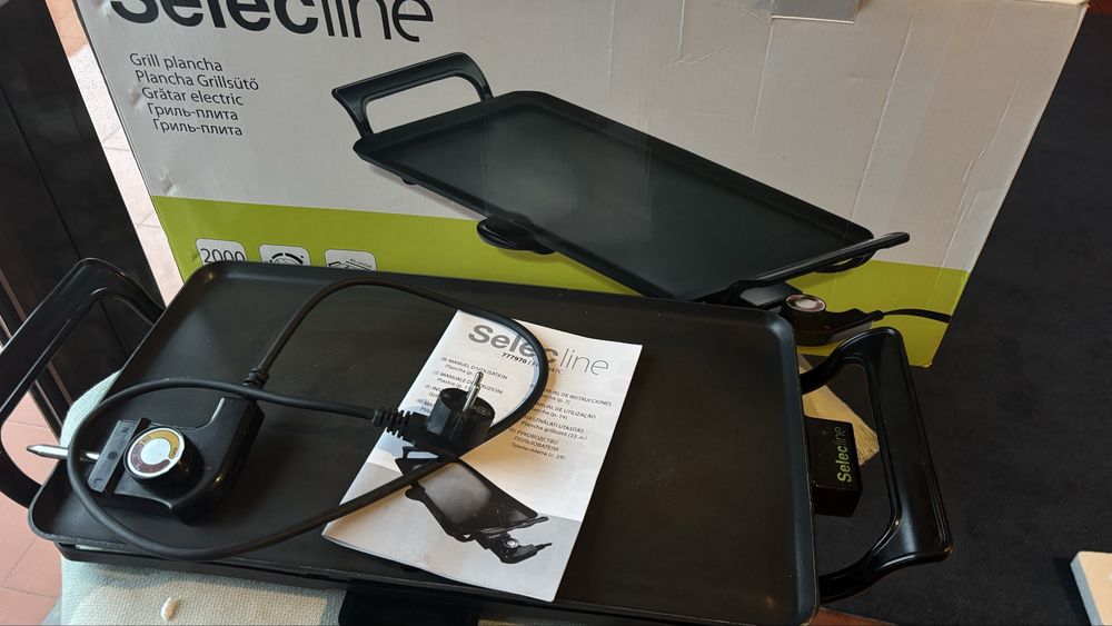 Grelhador eléctrico, muito prático