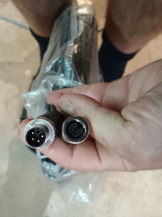 Kabel sterowniczy murrelektronik z wtyczką męska i żeńska M12