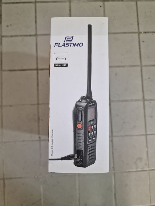 Rádio Marítimo VHF SX-400 Plastimo - NOVO