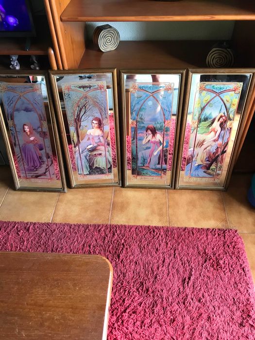quadros  vintage