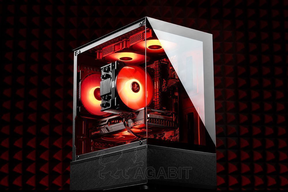 ЕСТЕТ! RX 6600 XT+Ryzen 5 5600+DDR4 16GB+M.2 SSD 500GB –  Ігровий комп'ютер ПК для ігор геймерський игровой компьютер