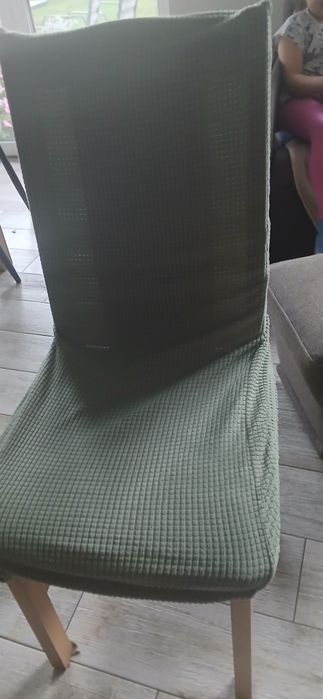 Sprzedam krzesła drewniane,koloru zielonego
