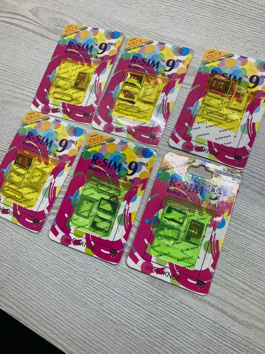 Розблокування айфона 4s, 5,5s. R-SIM 9 PRO
