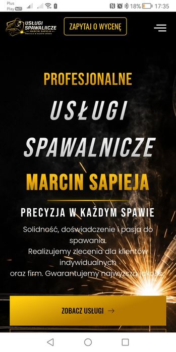 Usługi spawalnicze. Spawanie aluminium-stali czarnej - nierdzewnej