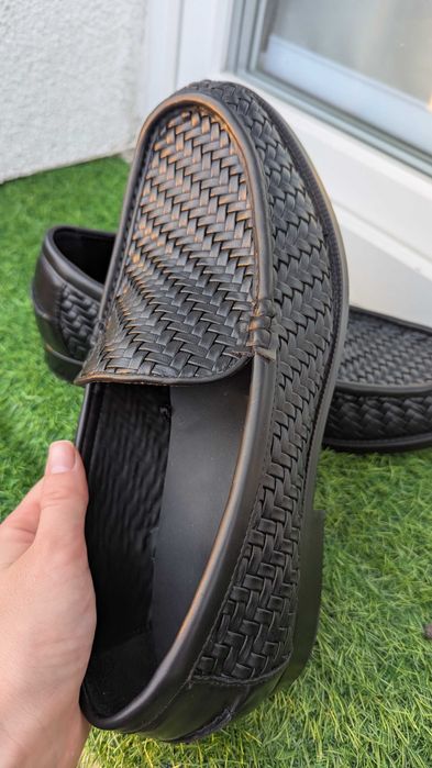 Mokasyny z plecionką