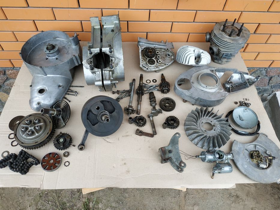 Картер двигуна мото коляски,івалидки.