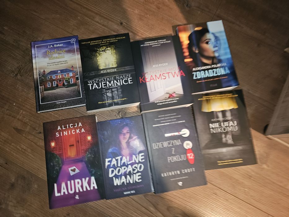 Książki thrillery psychologiczne