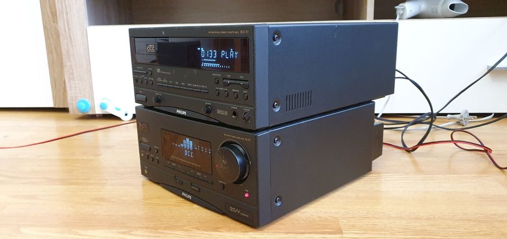 Philips FA-91,Philips DCC-91,wzmacniacz deck kaset DCC
