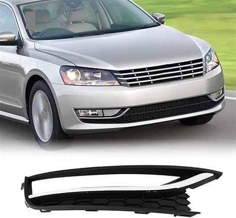 Решітка (під противотуманку) в бампер VW Passat B7 USA 2010-2015 США п