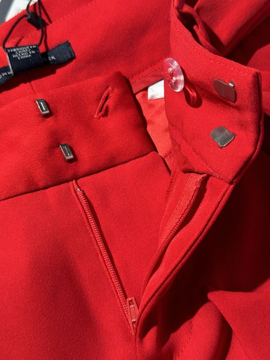 Красные Брюки кюлоты Tommy Hilfiger