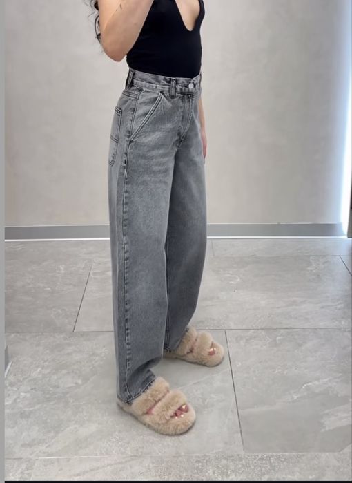 Джинси сірі розмір  с-м