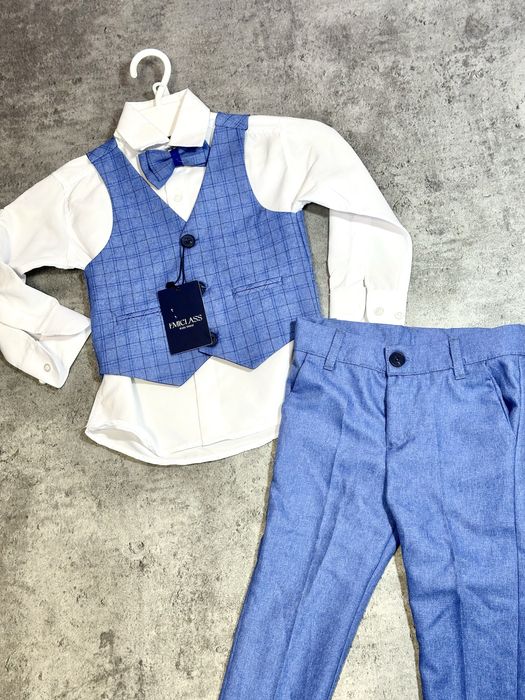 Garnitur elegancki komplet chłopięcy 92