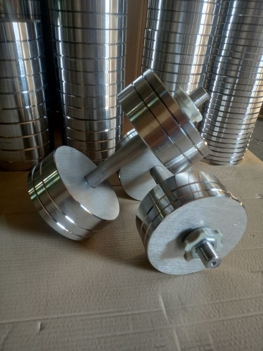 Акция ! Гантели наборные металлические гантели разборные