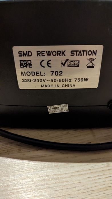 Equipamento de Reparação Eletrónica – Fonte + Estação + Ferros