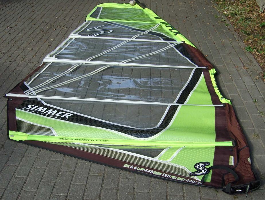żagiel 4,5 - 8 m2 windsurfing