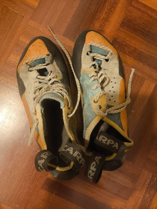 Pés de gato escalada