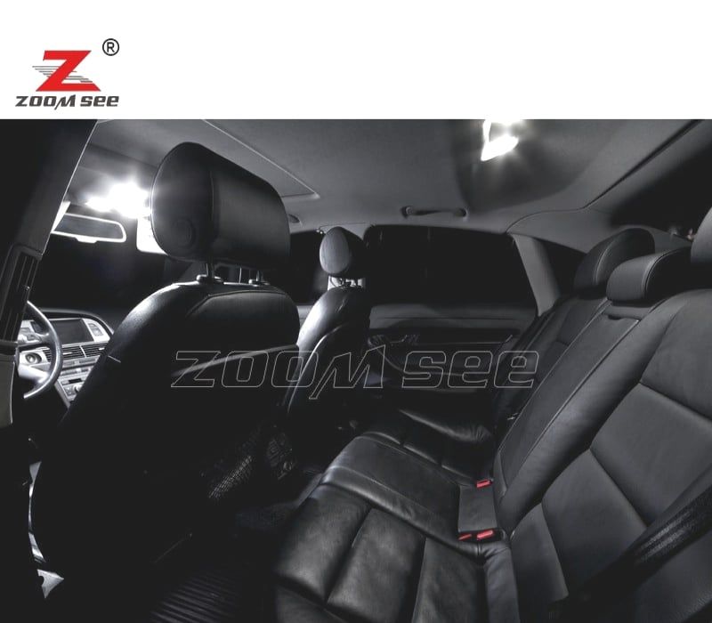 KIT COMPLETO DE 20 LÂMPADAS LED INTERIOR AUDI A6 S6 RS6 C6 AVANT 2005-2011