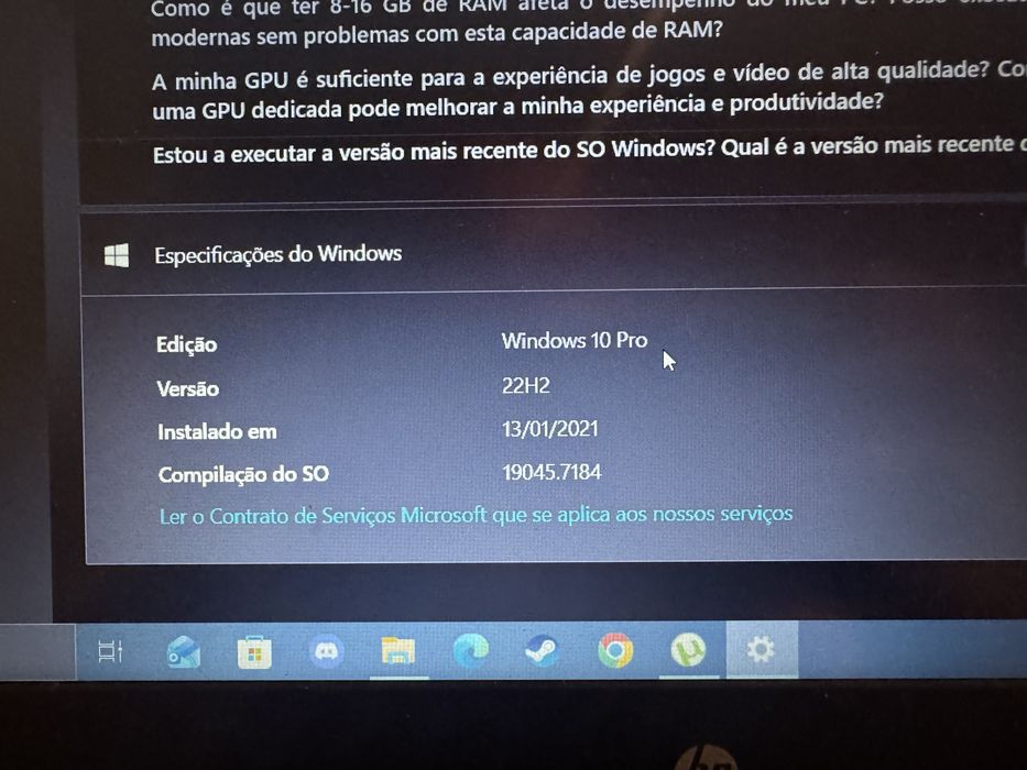Portátil gaming hp