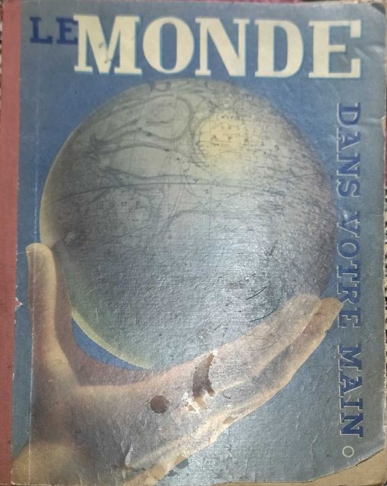 Atlas do mundo, Le Monde dans votre mains, 1936,  Livro raro