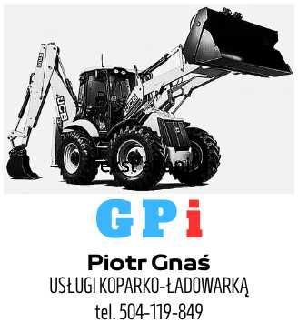 Usługi koparko - ładowarką Chełm i okolica. Wykopy, równanie, niwelacja, karczowanie i załadunek.
