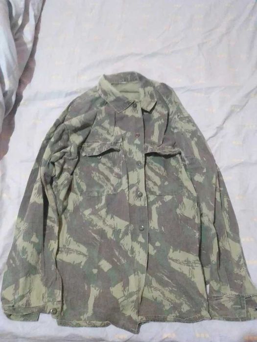 vintage camisa guerra ultramar colonial  modelo inverno