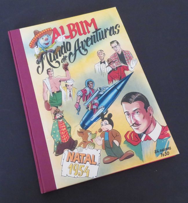 Capa para Album MUNDO de AVENTURAS (Natal de 54) . Exclusivo Freebook