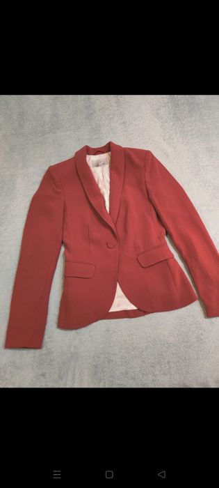 Elegancka marynarka żakiet pastelowa H&M