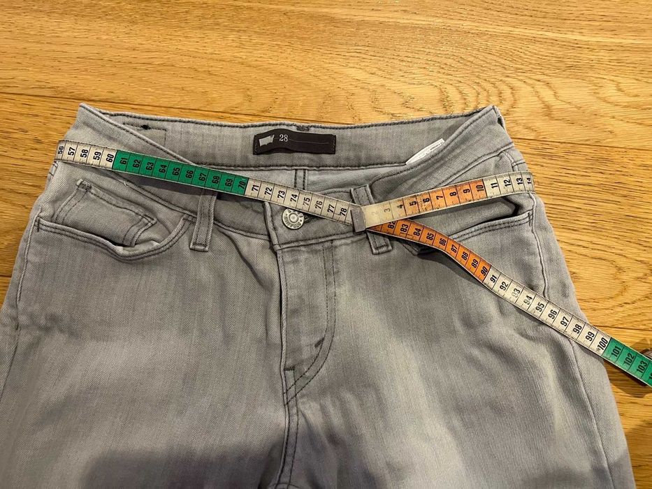 Męskie szare jeansy, Levi's - W28 L30