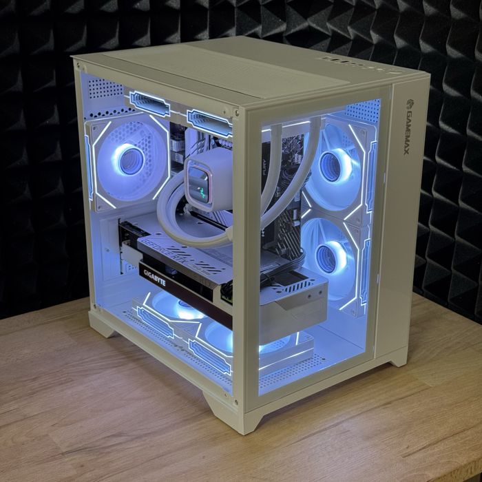 All White ігровий пк Rtx 3080, Ryzen 7, 32Gb