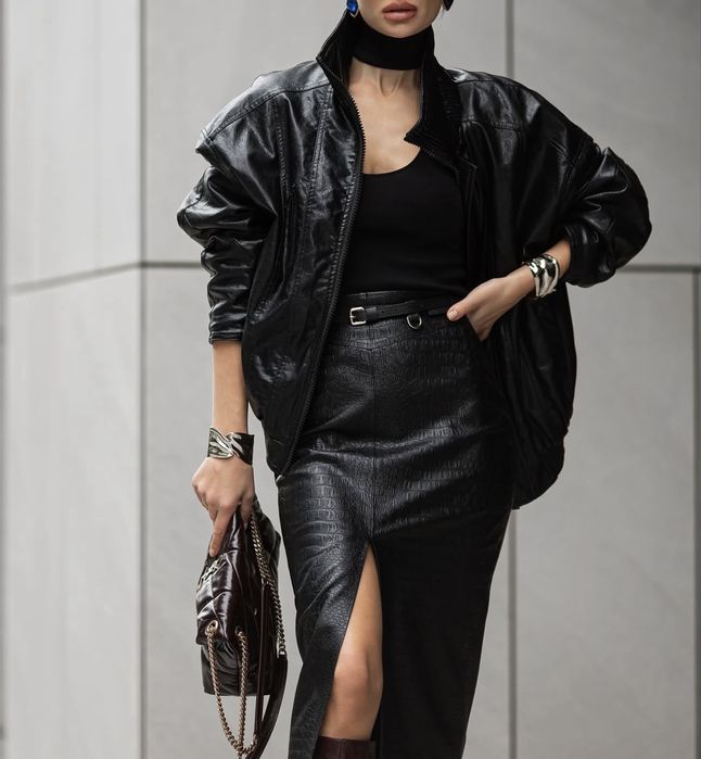 Продам спідницю з еко-шкіри бренд Kolosova