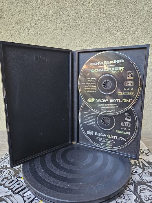 Command & Conquer (Sega Saturn, 2 Discs, No Manual, Untested)
