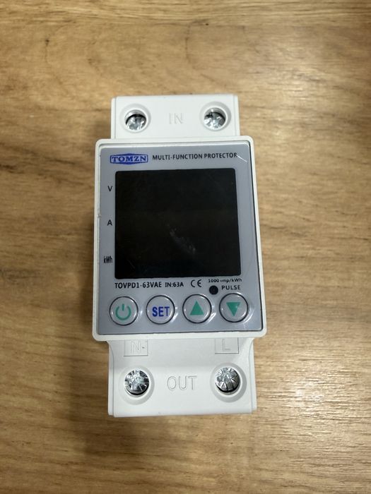 Реле тока,напряжения + kw/h