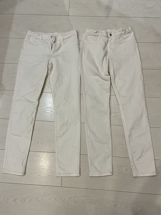 Продам підліткові білі джинси H&M, 170 см