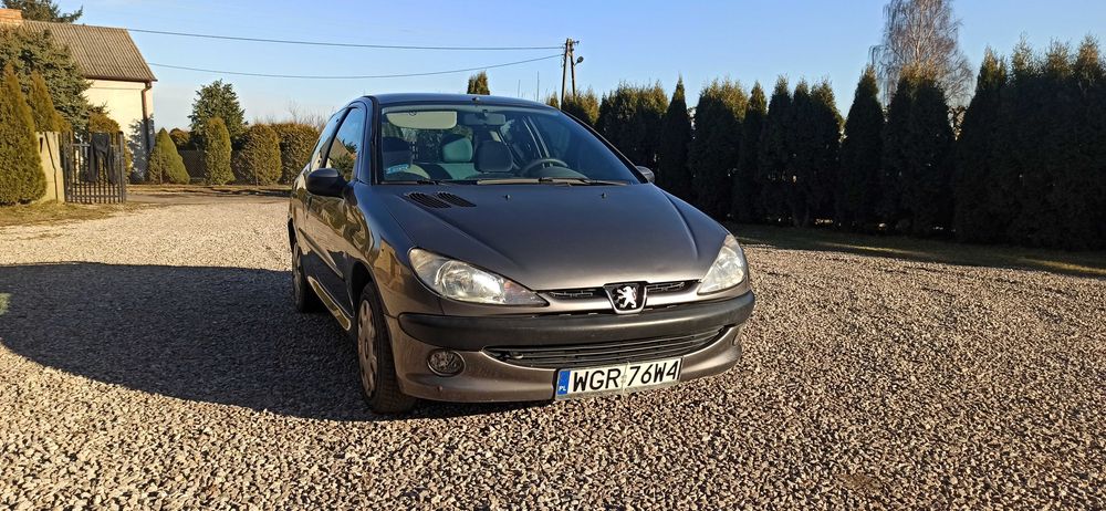 Peugeot 206 Pancerny 1.9 DW8 Diesel niezawodny spalanie 4-5l./100 km