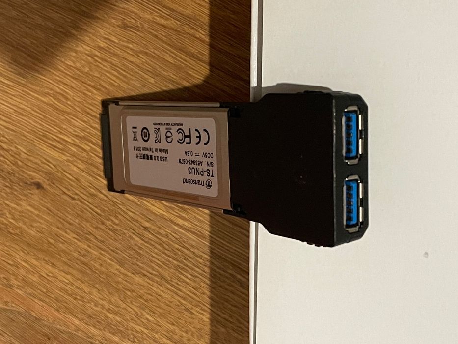 transcend usb 3.0 expansion card adapter, карта розширення usb.