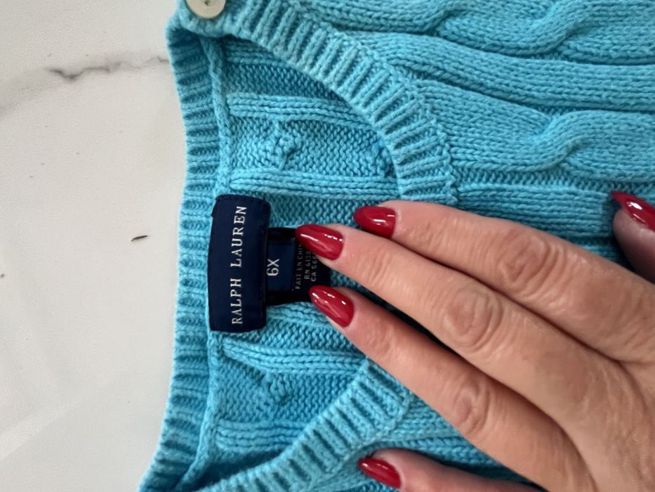 Sweterek Ralph Lauren 6 lat
