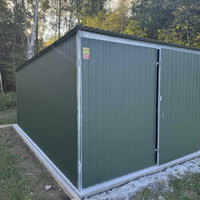Garaż blaszany 3x5 | PRODUCENT | transport i montaż GRATIS!