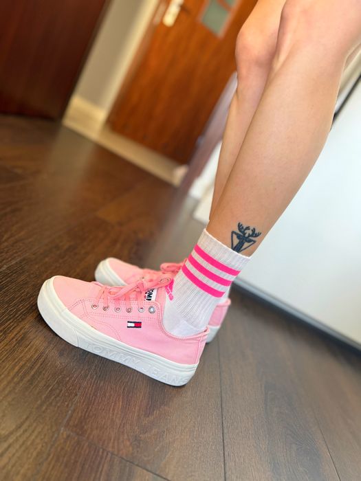 Buty trampki różowe Tommy Hilfiger rozmiar 37
