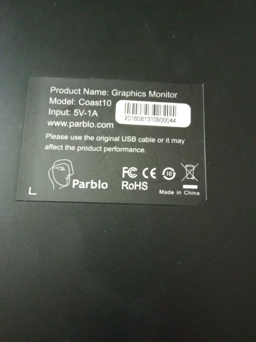 Sprzedam tablet graficzny parblo Coast 10